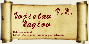 Vojislav Maglov vizit kartica